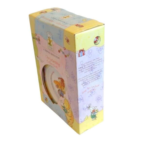 Vintage Christening Collection Classic Pooh Royal Doulton New Unused Ope… - Picture 15 of 15